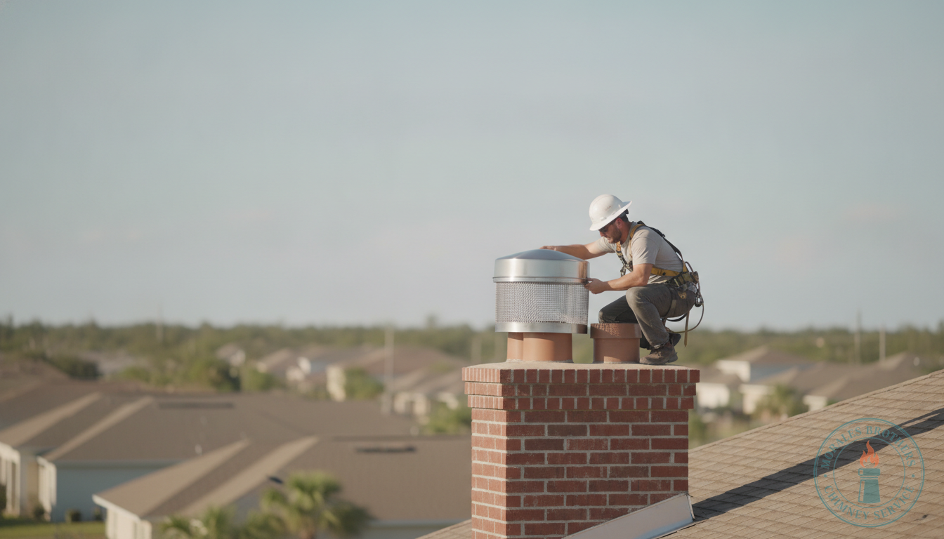 Chimney Cap & Crown Installation